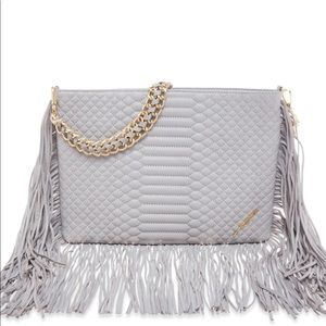 Brain Atwood Landon leather fringe crossbody